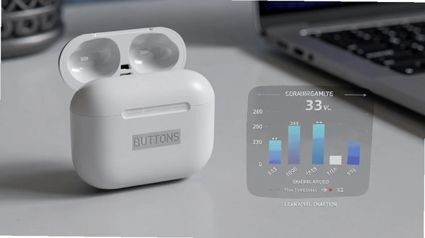 BUTTONS充电盒和续航数据图