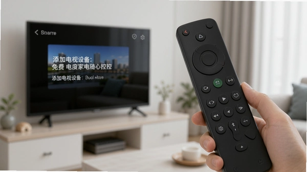 免费遥控器家电随心控添加电视设备界面