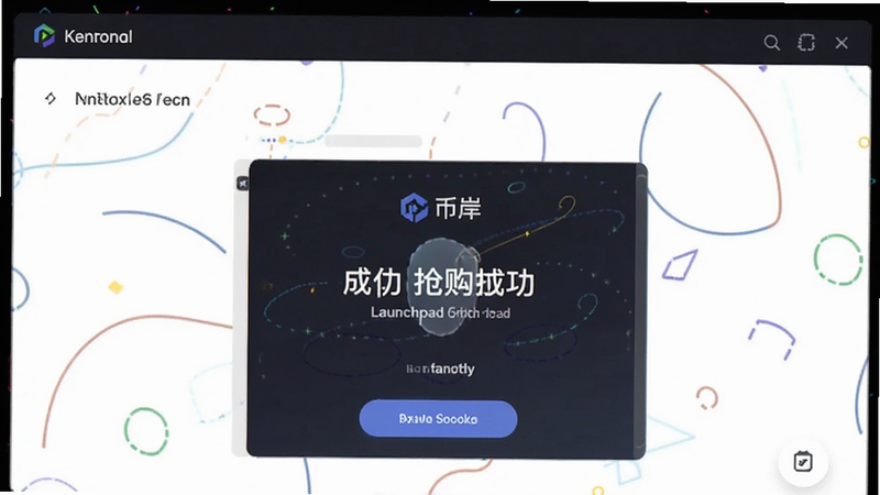 币岸Launchpad抢购成功后操作界面预览图