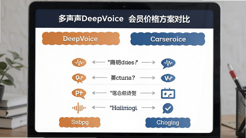 ������DeepVoice��Ա�۸񷽰��Ա�ͼԤ��ͼ