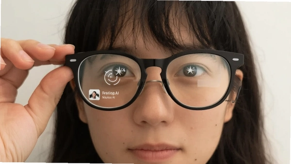 星眸AI眼镜拍照识图感知卡示例