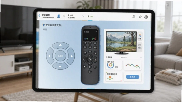 家用智能遥控器安全检测界面预览图