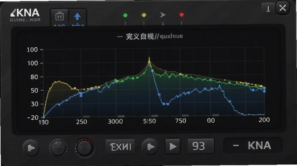 KNA自定义均衡器调节界面