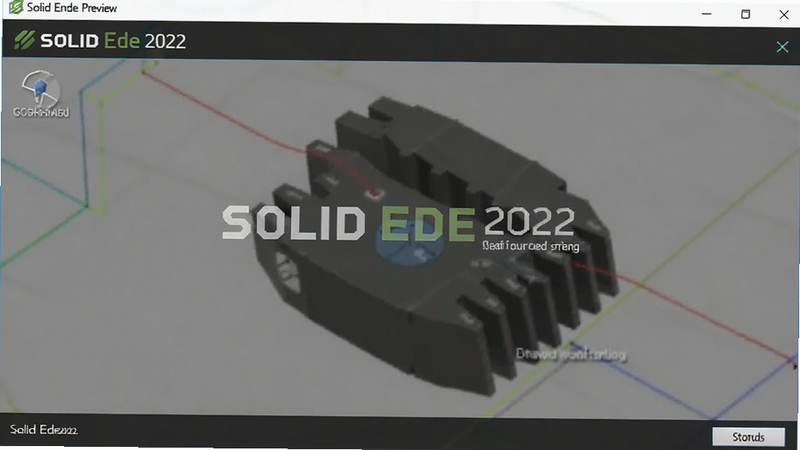 Solid Edge2022安装启动界面预览图