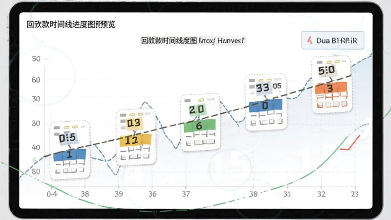 回款时间线进度图预览图