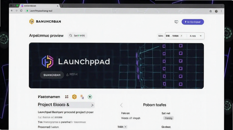 币安Launchpad项目详情页面预览图