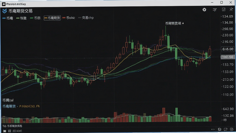 币庵期货交易界面K线图预览图