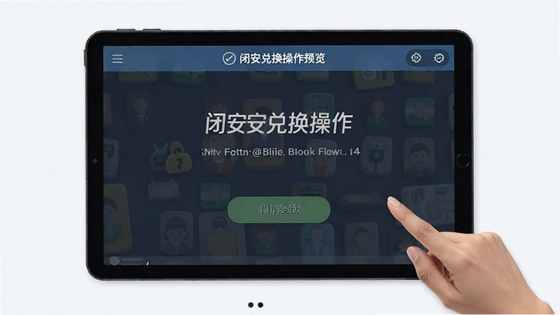 闭安兑换操作界面预览图