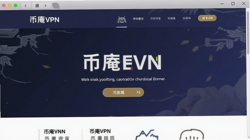 币庵VPN官网首页预览图