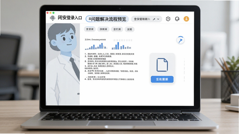 闭安登录入口查找与问题解决流程预览图