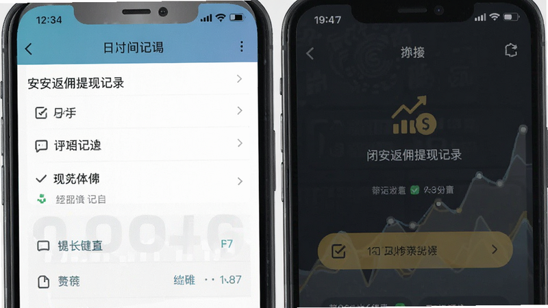 闭安返佣提现记录截图