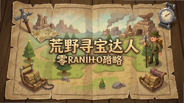 荒野寻宝达人零氪攻略路线图