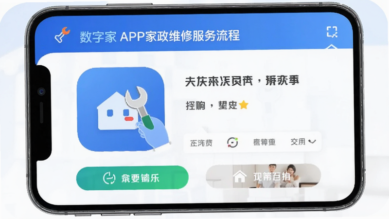 ���ּ�APP����ά�޷�������Ԥ��ͼ