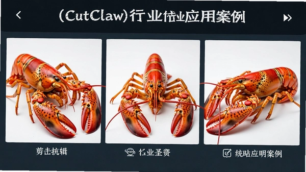 龙虾剪辑(CutClaw)截图 龙虾剪辑(CutClaw)截图