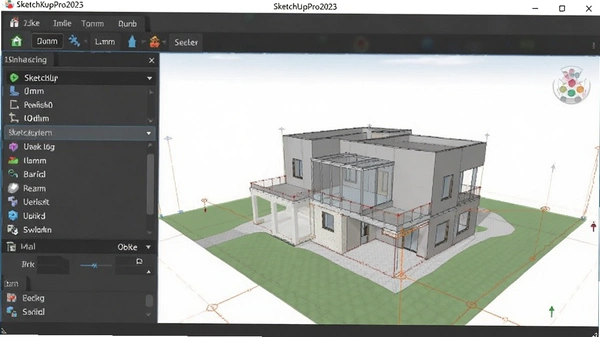 SketchUp Pro 2023���ļ�����ͼ