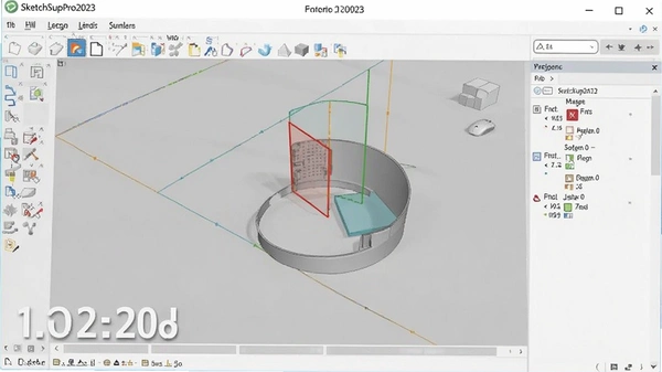 SketchUp Pro 2023���ļ�����ͼ