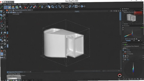 SketchUp Pro 2025�����ƽ���ͼ