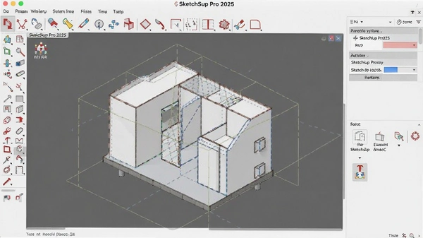 SketchUp Pro 2025�����ƽ���ͼ