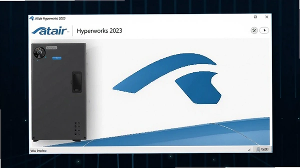 Altair Hyperworks 2023�����ƽ���ͼ