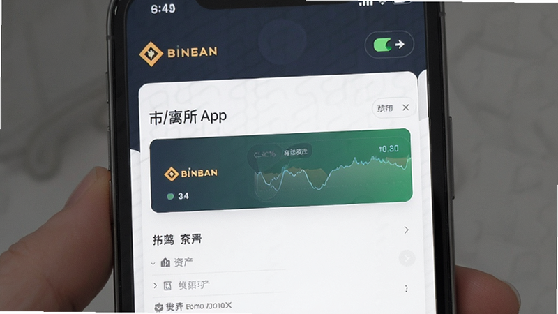 币安所APP首页资产页面预览图
