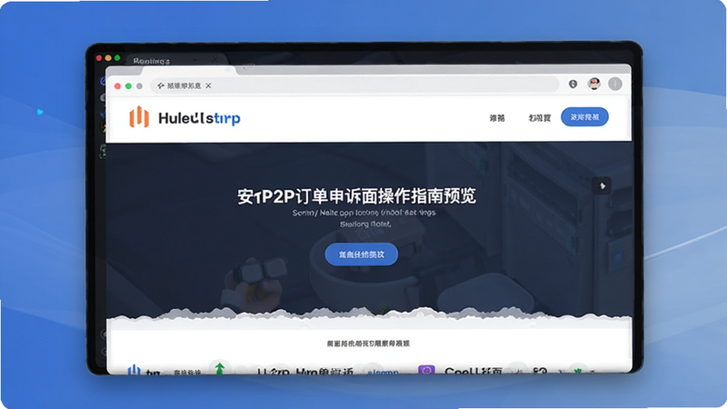 安币P2P订单申诉页面操作指南预览图
