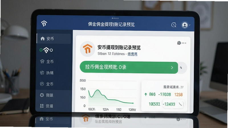 安币佣金提现到账记录预览图