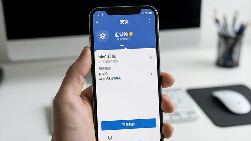 安币转账手机界面操作预览图