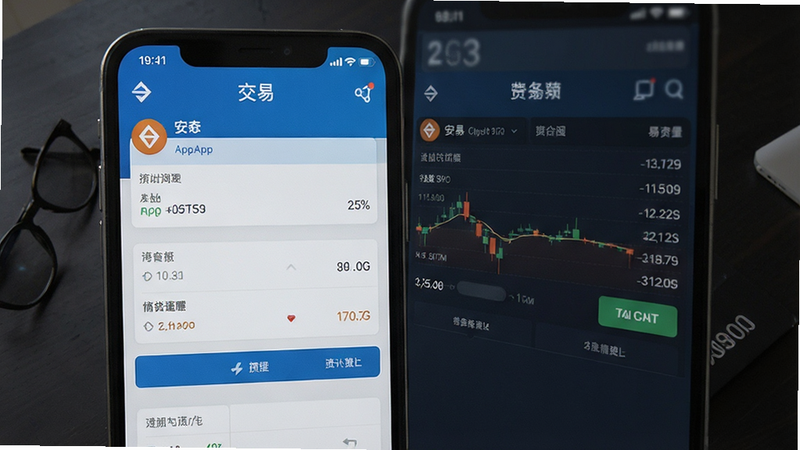 安币APP交易界面预览图