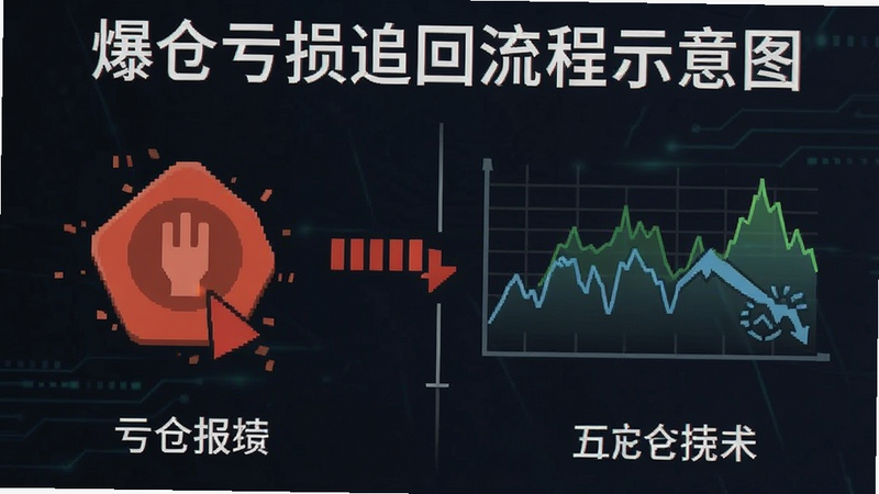 爆仓亏损追回流程示意图