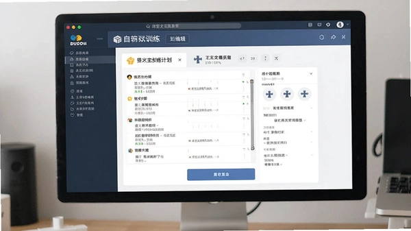 训练宝自定义训练计划编辑界面