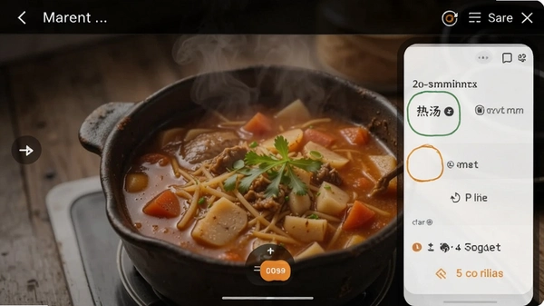 热汤z播短视频模板选择界面