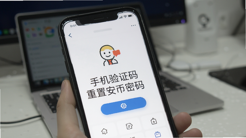 手机验证码重置安币密码步骤预览图