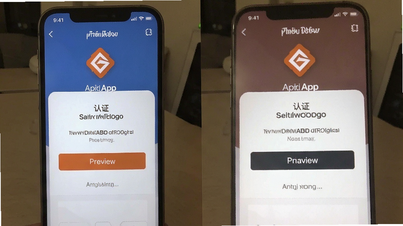 ����APP��֤ҳ���ͼԤ��