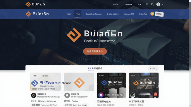 币安官网首页预览图