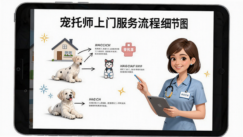 宠托师上门服务流程细节图