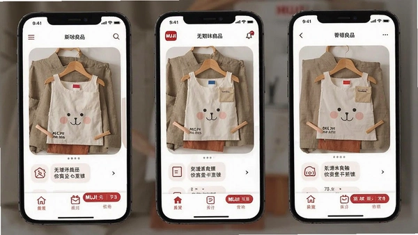MUJI无印良品官方购物应用首页展示