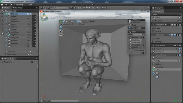 Blender��ά��ģ�����������ص��԰��ͼ