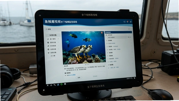 鱼鹰视讯水下视频监控系统 添加设备界面