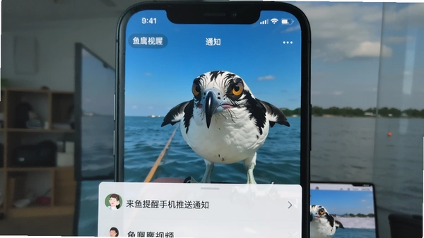 鱼鹰视讯 来鱼提醒手机推送通知截图