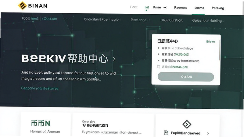 币安官网首页帮助中心入口位置