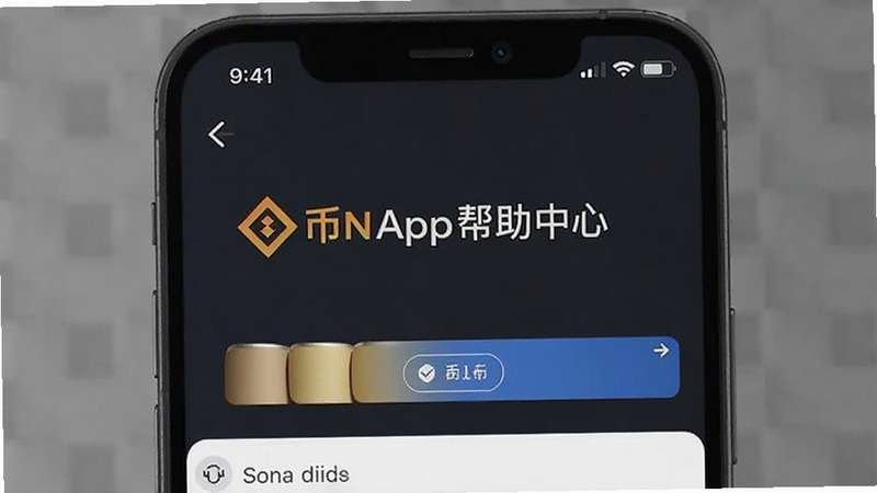 币安App帮助中心入口截图