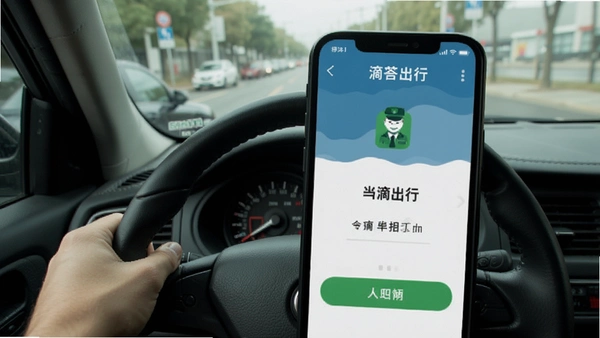 滴答滴出行司机端接单界面
