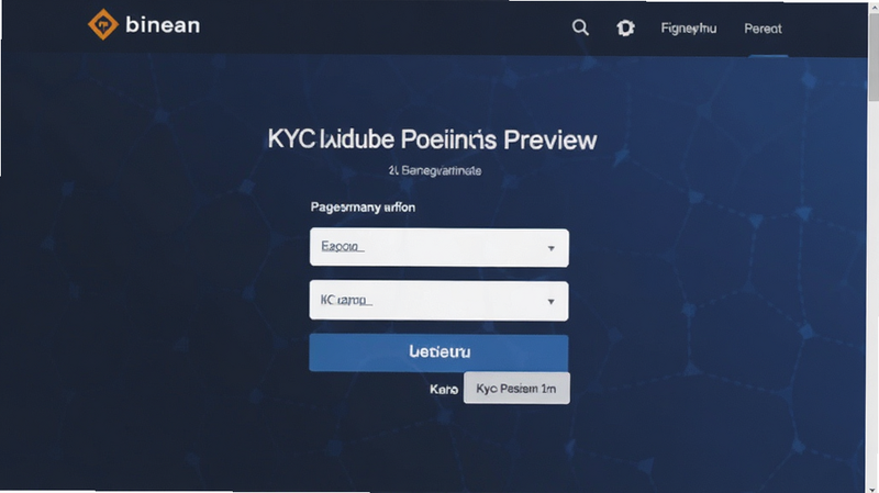 �Ұ���ע��ҳ����KYC��֤Ԥ��ͼ