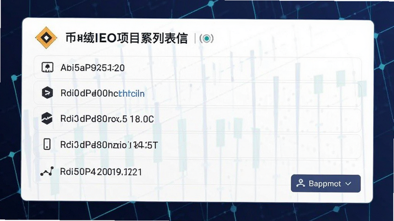 币安IEO项目列表信息预览图