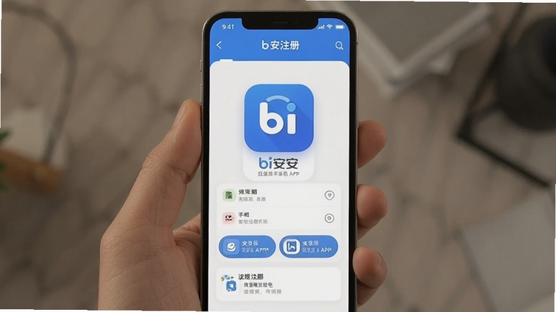 bi安注册手机APP界面预览图