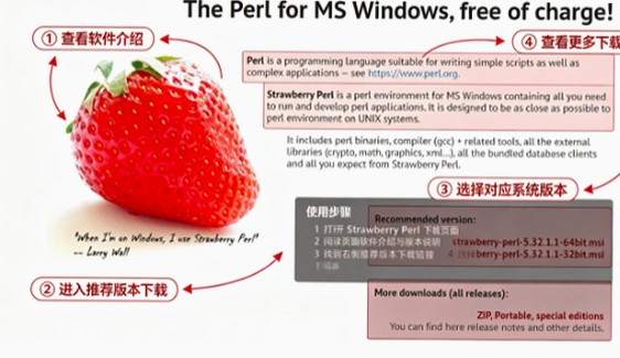 Strawberry Perl电脑版现在在截图 Strawberry Perl电脑版现在在截图