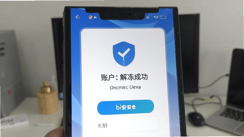 bi安账户解冻成功界面