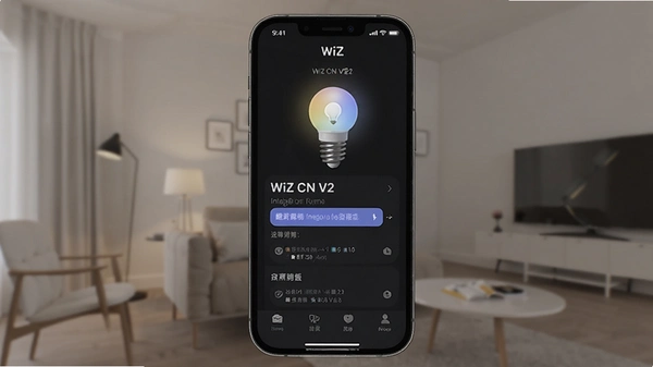 WiZ CN V2智能照明app连接设置