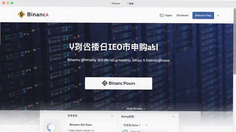 币安IEO申购页面操作界面预览图