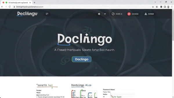Doclingo��ҳ������ͼ